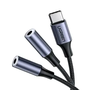 kabel-ugreen-usb-c-m-na-2x-35mm-z-20cm-15966-8944000769.webp