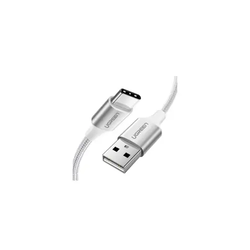 Kabel UGREEN, USB-C (M) na USB 2.0 A (M), srebrni, 1m