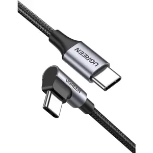Kabel USB-C na kutni USB-C UGREEN, model 6957303851256 (60W, 2 metra)