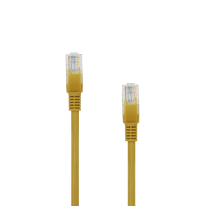 KABEL UTP CAT5e 0.5 m Žuti - RETAIL