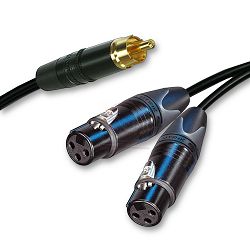 Kabel Y-RCA 2Ž/1M REGENT