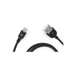 Kabel za mobitel ADAM PEAK III 120B USB-C to Lightning 120cm, pleteni crni