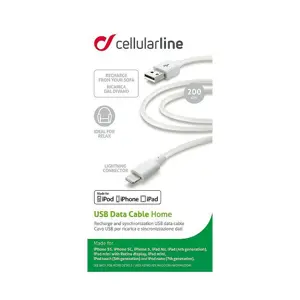 Kabel za mobitel CELLULARLINE USB iPhone lightning 2m