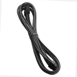 Kabel za napajanje CABLEMOD, C-Series PRO ModMesh 8-Pin PCIe, Corsair RMi/RMx/RM (crna oznaka, ugljen)