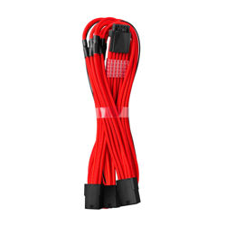 Kabel za napajanje CableMod PRO ModMesh 12VHPWR do 3x PCI-e (45cm, crvena)