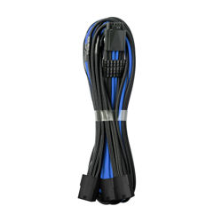 Kabel za napajanje CableMod PRO ModMesh sa 3x PCI-e konektora - 45cm, crno/plava (CABLEMOD, 12VHPWR, 694365693368)