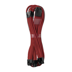 Kabel za napajanje, CABLEMOD, RT-Series PRO ModMesh 12VHPWR to 3x PCI-e (60cm, tamnocrvena)