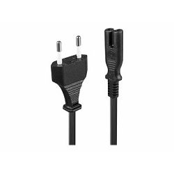Kabel za napajanje LINDY (IEC 60320 C7 na Europlug, 2 m)