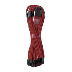 Kabel za napajanje PCI-e, CABLEMOD, C-Series PRO ModMesh 12VHPWR to 3x PCI-e, (60 cm, tamno crvena)