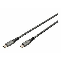 Kabel za USB-C DIGITUS (24 pin USB-C na 24 pin USB-C, 1 m)