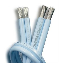 Kabel za zvučnik 2 x 4.00mm SUPRA CLASSIC B100 Ice Blue