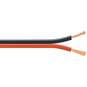 Kabel za zvučnik GOOBAY 2x2.50, crveno-crni, low cost