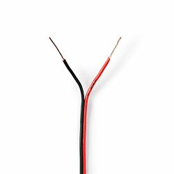 Kabel zvučnički NEDIS 2 x 0,35 crveno - crni, 1M