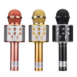 Karaoke mikrofon ASONIC AS-M09, Bluetooth crni