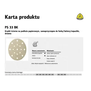 K.DISC 150 PS33BK gr.150 OTW. GLS51/100 FESTOOL MULTI-JETSTREAM (8+8+1)