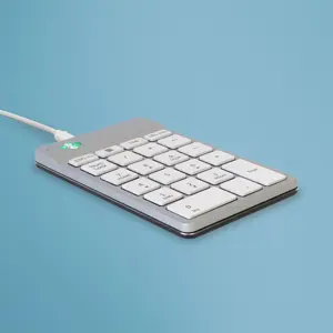Keyboard Numpad Wall Mount Cable white