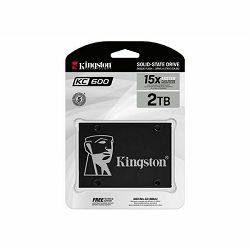 SSD disk Kingston KC600, R550/W520,2048GB, 7mm, 2.5"