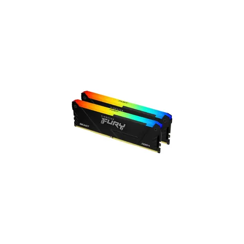 Memorijski modul KINGSTON FURY 32GB 3600MT/s DDR4 CL18 DIMM (Kit of 2) Beast RGB (32GB, DDR4, 3600MT/s, CL18)