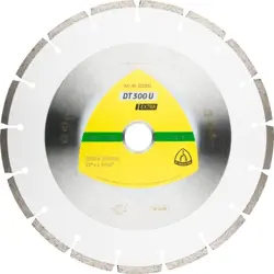 Segmentirani dijamantni disk KLINGSPOR DT300U UNIVERSAL (350mm x 2.8mm x 25.4mm)
