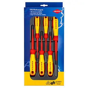 Knipex 00 20 12 V04 manual screwdriver Set Standard screwdriver