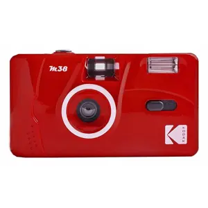 Kodak M38 Compact film camera 35 mm Red