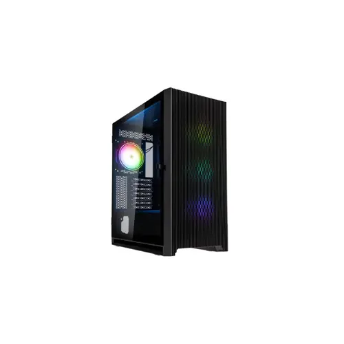 Računalno kućište KOLINK Unity Lateral ARGB Midi-Tower (ARGB bočna rasvjeta, crna)