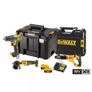 Komplet alata DEWALT (DCD791, DCG405, DCH263, 2 aku 5ah, lad.) (18V XR, 2 baterije od 5Ah, punjač)