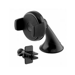 Komplet za auto KSIX, bežični punjač, auto držač, 1A (7.5W - 10W)