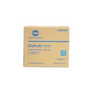 Konica-Minolta TNP51 Toner Cyan A0X5455