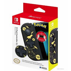 Kontroler D-Pad NINTENDO Switch HORI (L) (Pokemon: Pikachu crna & Gold Pikachu) NSW-297U