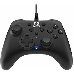 Kontroler NINTENDO Switch HORI Horipad Turbo, žičani crni
