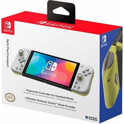 Kontroler NINTENDO Switch HORI Split Pad Compact (Light Gray/Yellow) NSW-373U