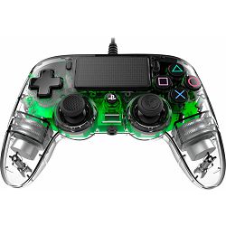 Kontroler PLAYSTATION 4 NACON Compact Light žični prozirno-zeleni (PC kompatibilan)