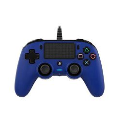 Kontroler za PS4 NACON žični plavi (PC kompatibilan, 3m kabel)