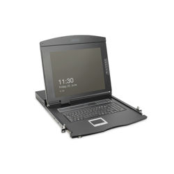 Konzola s TFT monitorom DIGITUS, KVM Digitus 19" TFT Konsole GE Tastatur (19" TFT zaslon, njemačka tipkovnica)