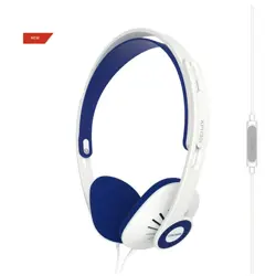 Slušalice KOSS KPH30iW (žičane, On-Ear, s mikrofonom, bijele)