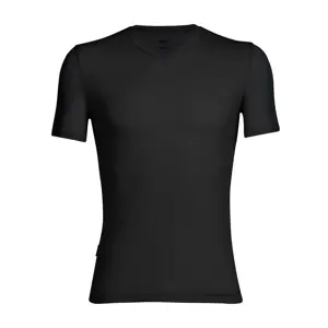 Koszulka Icebreaker Anatomica S/S V - black/monsoon rozmiar: xl