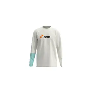 Koszulka POC L/S Tee biaĹ‚a - XL