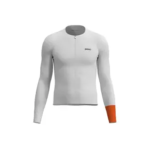 Koszulka rowerowa POC M's Cadence L/S Jersey biaĹ‚a - L
