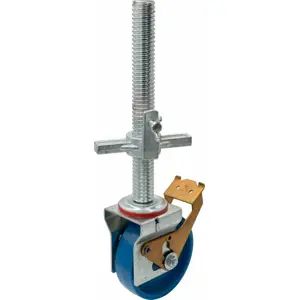 KRAUSE SCAFFOLDING WHEEL fi 150mm HEIGHT ADJUSTABLE