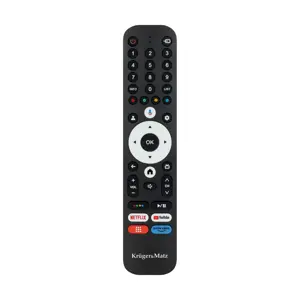 Kruger&amp;Matz Google TV remote control with numeric buttons