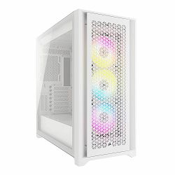 Kućište CORSAIR iCUE 5000D RGB Airflow (Midi Tower) bijelo