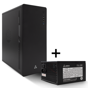 KUĆIŠTE SBOX PCC-500B ATX + NAPAJANJE PSU-300