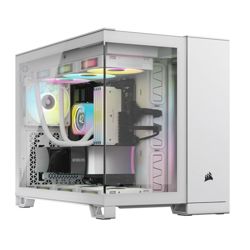 Kućište za računalo CORSAIR 2500X Midi TG (bijelo)