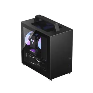 Kućište za računalo JONSBO T8 PLUS Mini-ITX (staklo otporno na udarce, crna)