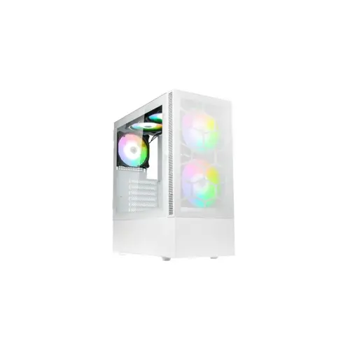 Kućište za računalo KOLINK Observatory MX Mesh ARGB Midi Tower (bijelo, ARGB osvjetljenje)