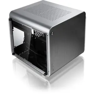 Kućište za računalo RAIJINTEK METIS EVO TG Mini-ITX (srebrna, kaljeno staklo)