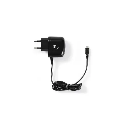 Kućni punjač NEDIS WCHAM100ABK, 5W, micro USB, crni