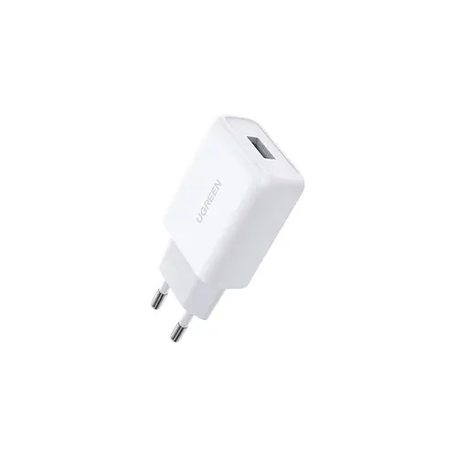 Kućni punjač UGREEN, 18W, USB-A QC 3.0, bijeli, QC3.0/FCP