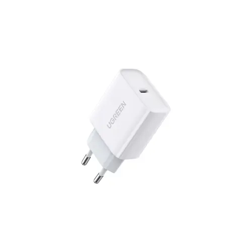 Kućni punjač UGREEN, 20W, USB-C PD, bijeli